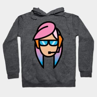 Headphones Girl Hoodie